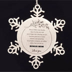 Boyfriend Snowflake Ornament - Always follow your dreams, never forget how amazing you are, Boyfriend Christmas Birthday Gifts