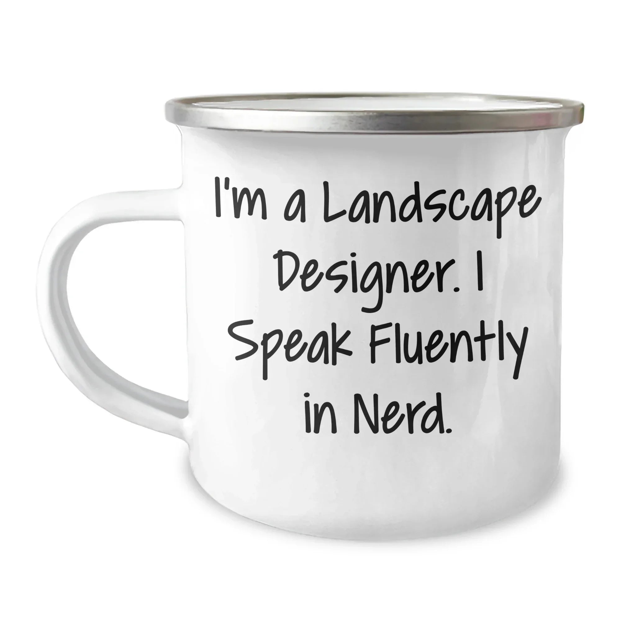 Landscape Designer Gifts, Funny Quote Mugs, Gifts from Friends to Landscape Designers, Unique Mother's Day Unique Gifts for Her, 12 oz Stainless Steel Camping Mug