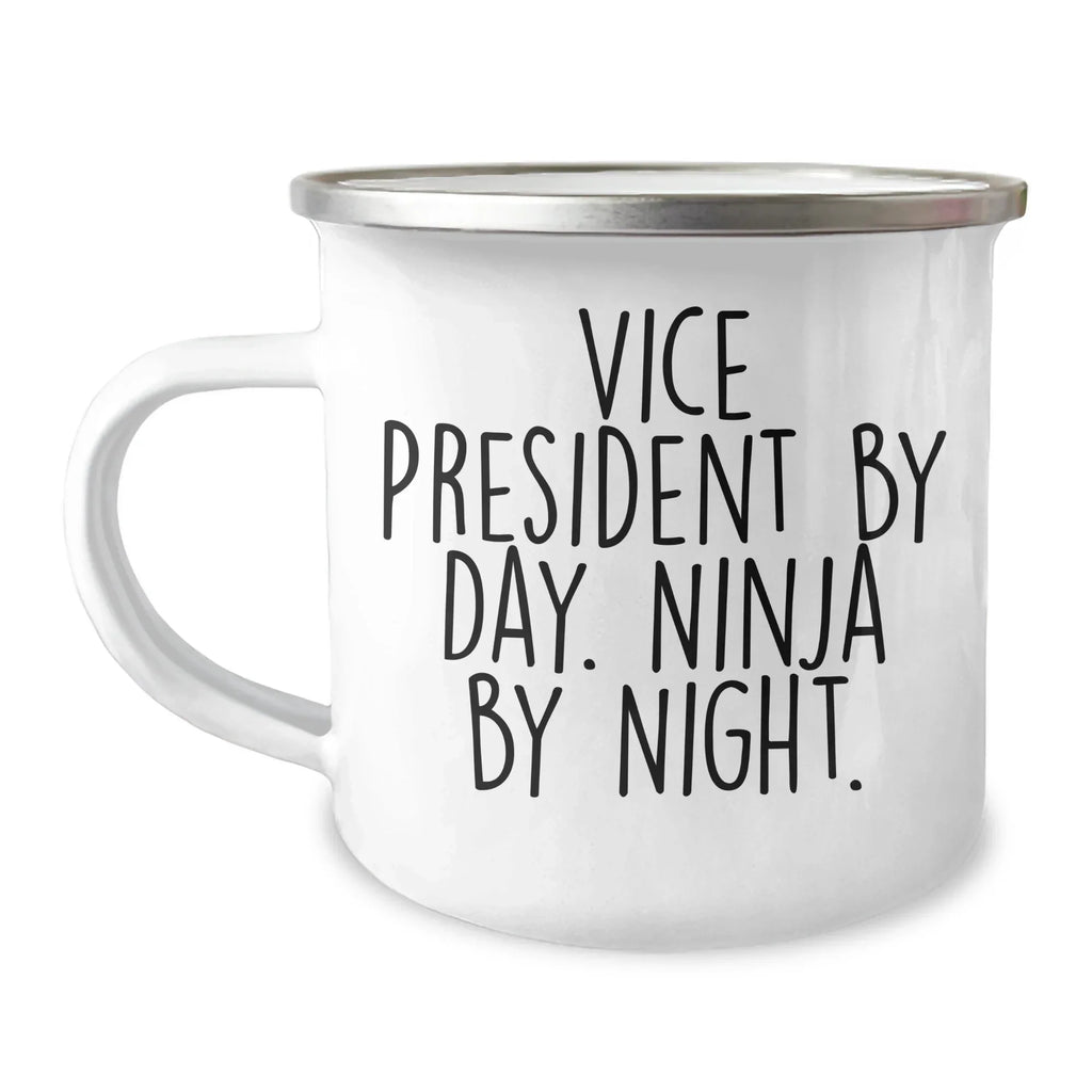Vice President Gifts from Friends, Funny Gifts for Vice President By Day. Ninja By Night., Unique Graduation Gifts from Men