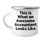 Funny Accountant Gifts Camping Mug This Is What An Awesome Accountant Looks Like Gifts from Friends for Accountant on Father's Day