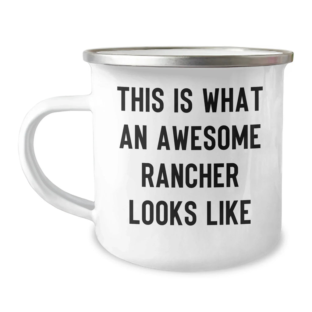 Gifts from Friends to Ranchers, This Is What Awesome Looks Like, Camping Mug for Father's Day