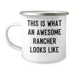 Gifts from Friends to Ranchers, This Is What Awesome Looks Like, Camping Mug for Father's Day
