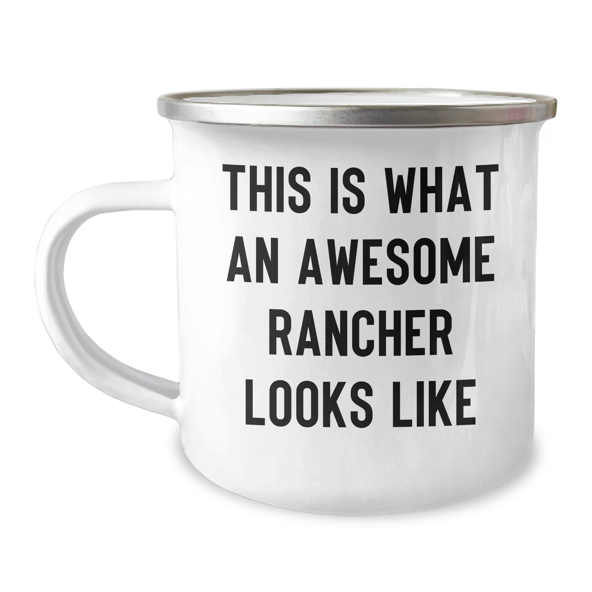 Gifts from Friends to Ranchers, This Is What Awesome Looks Like, Camping Mug for Father's Day - Image 1