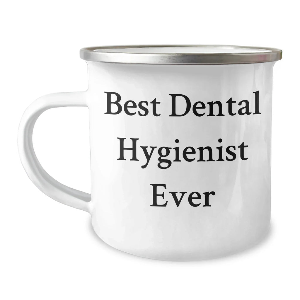 Dental Hygienist Gifts for Men, Funny Camping Mug Best Ever, Gift from Family, Father's Day Unique