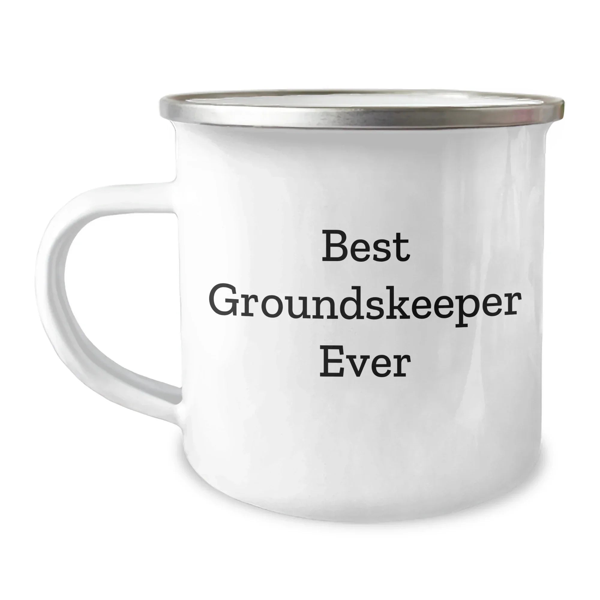 Funny groundskeeper Gifts - Best groundskeeper Ever Camping Mug, Gifts from Friends to groundskeeper