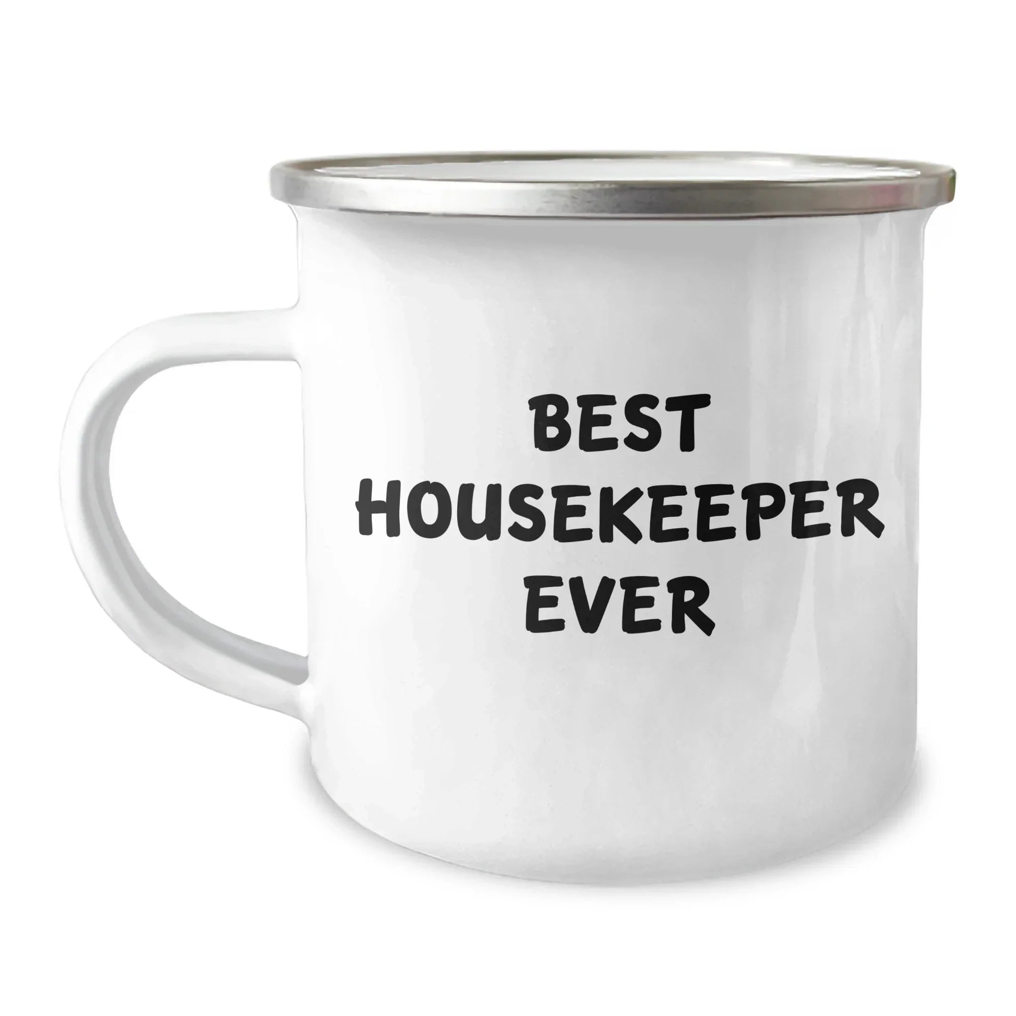 Funny Housekeeper Gifts from Friends, Best Housekeeper Ever Quote, Camping Mug, Mother's Day Unique Gifts for Her, Gifts from Family