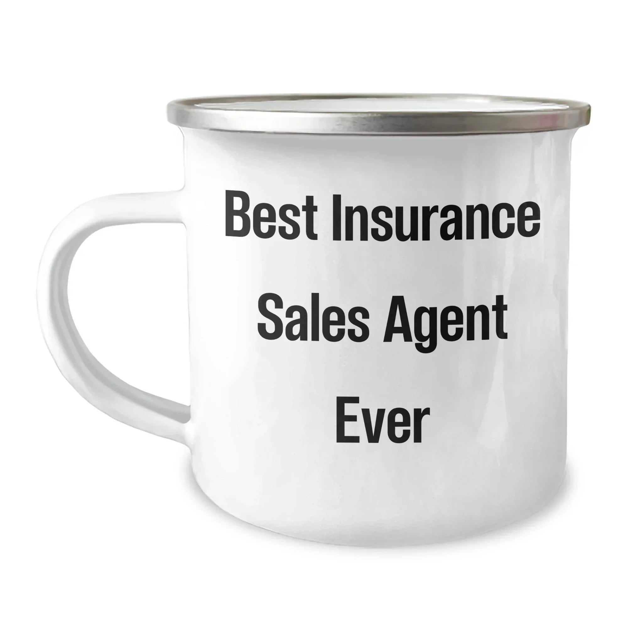 Insurance Sales Agent Gifts from Friends, Best Insurance Sales Agent Ever Quote, Graduation Unique Gifts, Camping Mug for Men, Women, Coworkers, Family