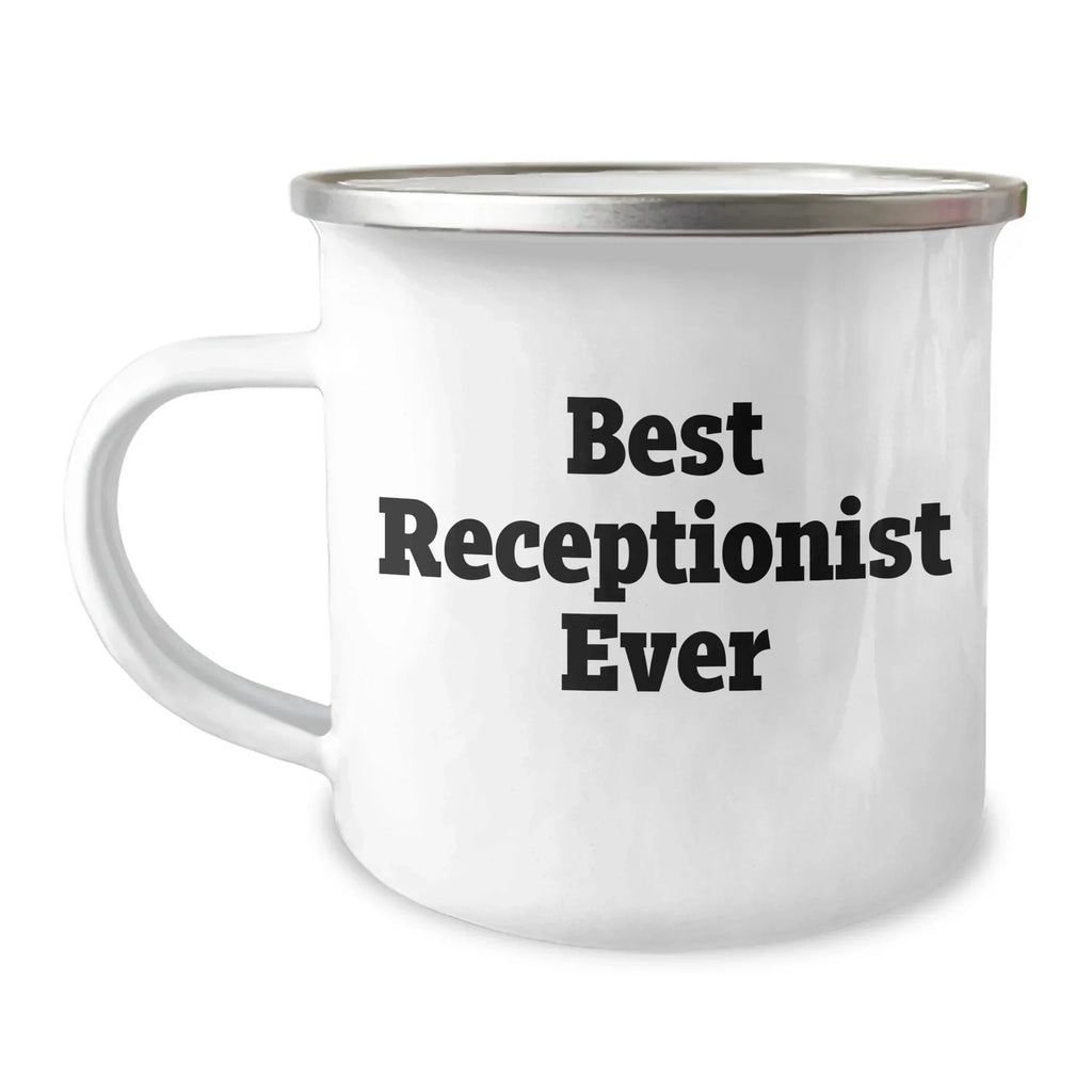 Funny Receptionist Gifts for Men from Best Receptionist Ever, Father's Day Unique Gifts for Coworkers