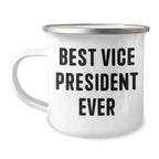 Funny Vice President Gifts, Best Vice President Ever, Camping Mug for Dad, Father's Day Unique Gifts from Friends