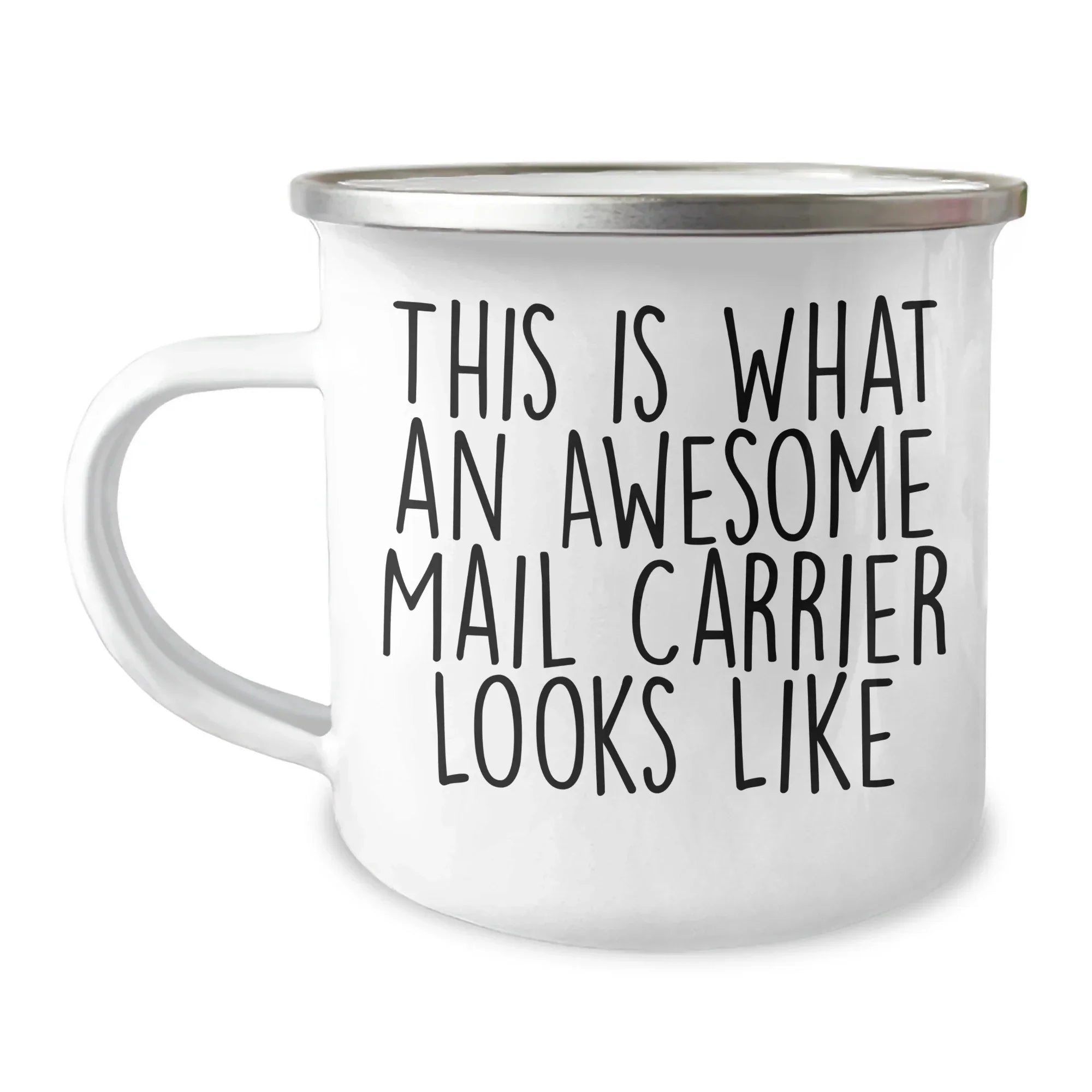 Funny Mail Carrier Gifts for Men - This Is What An Awesome Mail Carrier Looks Like, Camping Mug for Father's Day, Gifts from Family