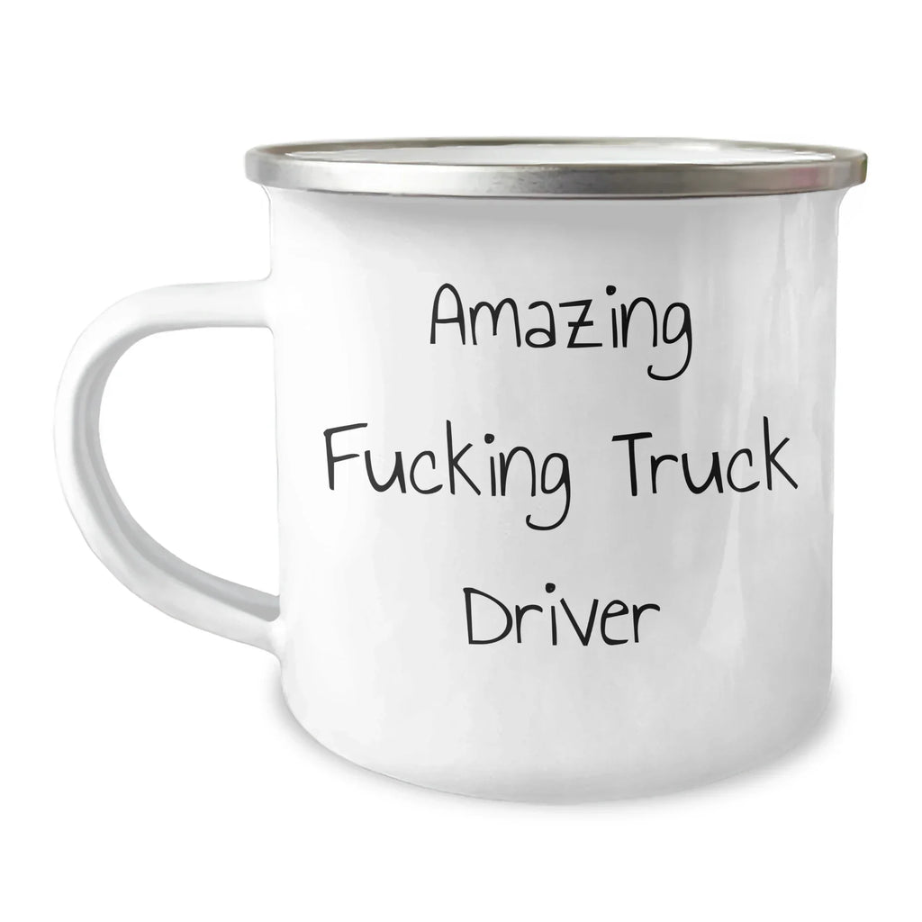 Funny Truck Driver Gifts from Friends for Mother's Day - Amazing Camping Mug