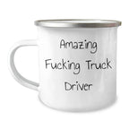 Funny Truck Driver Gifts from Friends for Mother's Day - Amazing Camping Mug