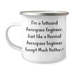Aerospace Engineer Gifts for Her - Funny Camping Mug from Friends - Mother's Day Unique Gifts for Women