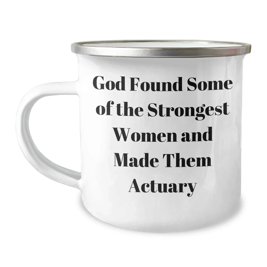 Funny Actuary Quotes Gifts for Men and Women - Camping Mug, Graduation Unique Gifts from Friends and Family