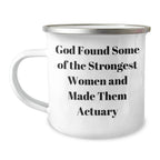 Funny Actuary Quotes Gifts for Men and Women - Camping Mug, Graduation Unique Gifts from Friends and Family