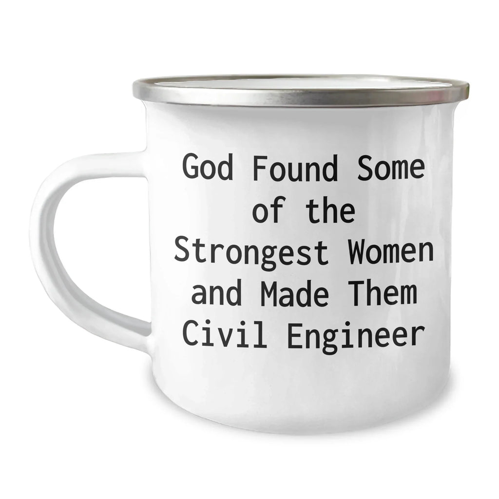 Civil Engineer Gifts Funny Quote Camping Mug, Gifts from Friends, Gifts for Civil Engineer Graduation