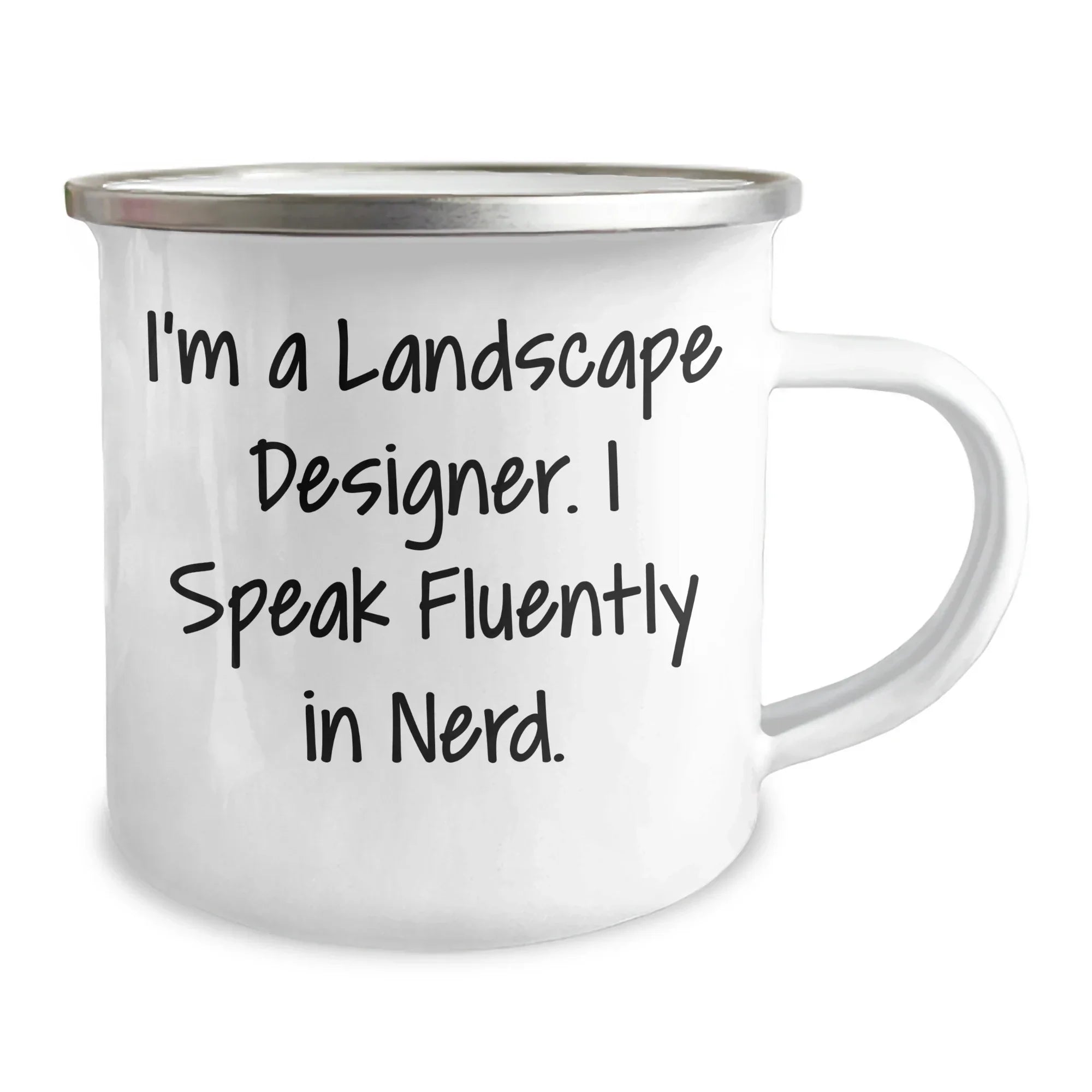 Landscape Designer Gifts, Funny Quote Mugs, Gifts from Friends to Landscape Designers, Unique Mother's Day Unique Gifts for Her, 12 oz Stainless Steel Camping Mug