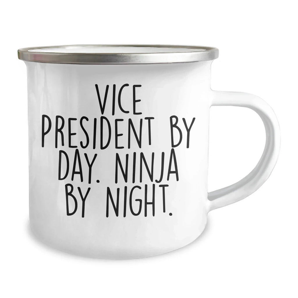 Vice President Gifts from Friends, Funny Gifts for Vice President By Day. Ninja By Night., Unique Graduation Gifts from Men