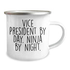 Vice President Gifts from Friends, Funny Gifts for Vice President By Day. Ninja By Night., Unique Graduation Gifts from Men