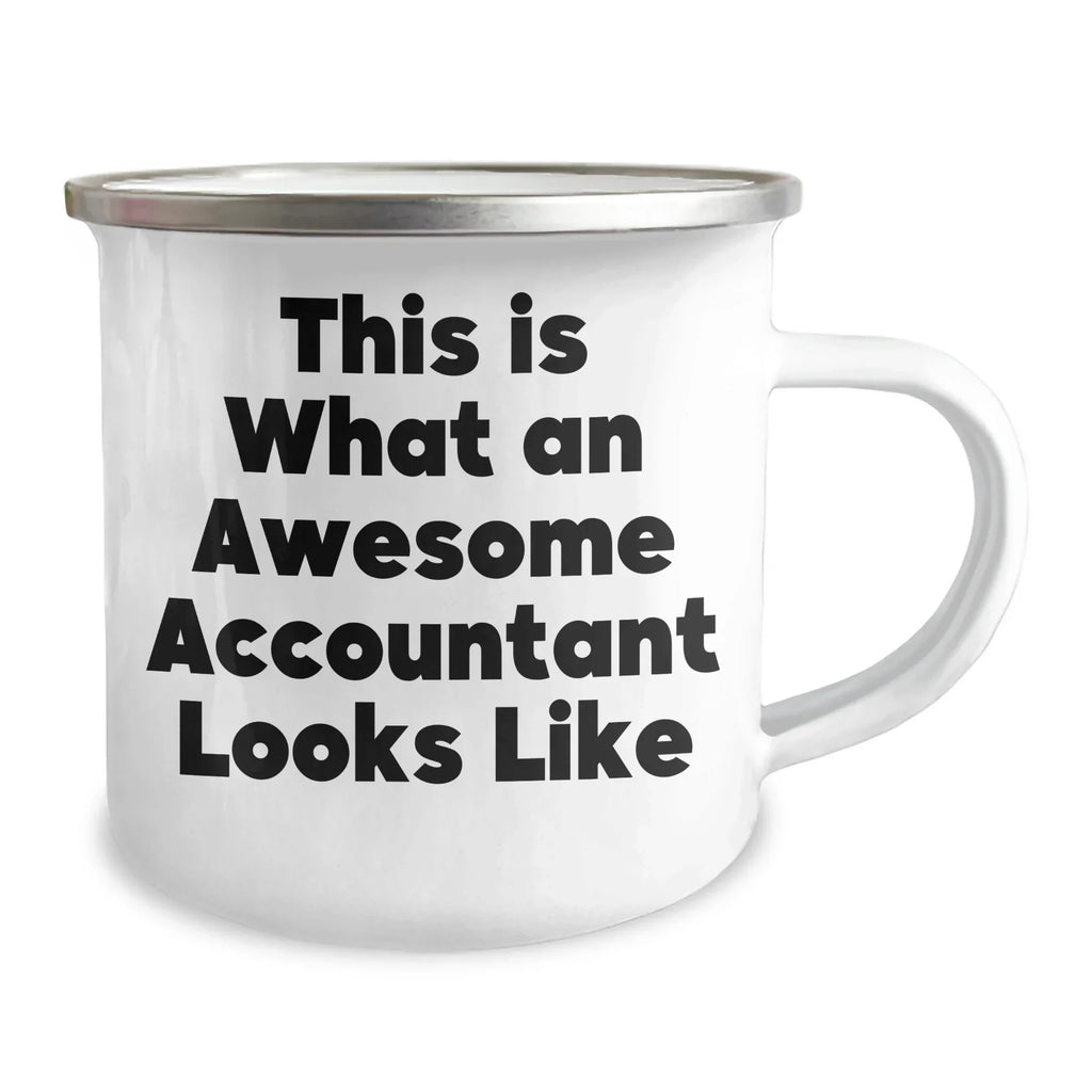 Funny Accountant Gifts Camping Mug This Is What An Awesome Accountant Looks Like Gifts from Friends for Accountant on Father's Day