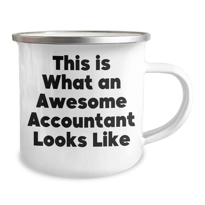 Funny Accountant Gifts Camping Mug This Is What An Awesome Accountant Looks Like Gifts from Friends for Accountant on Father's Day - Image 2