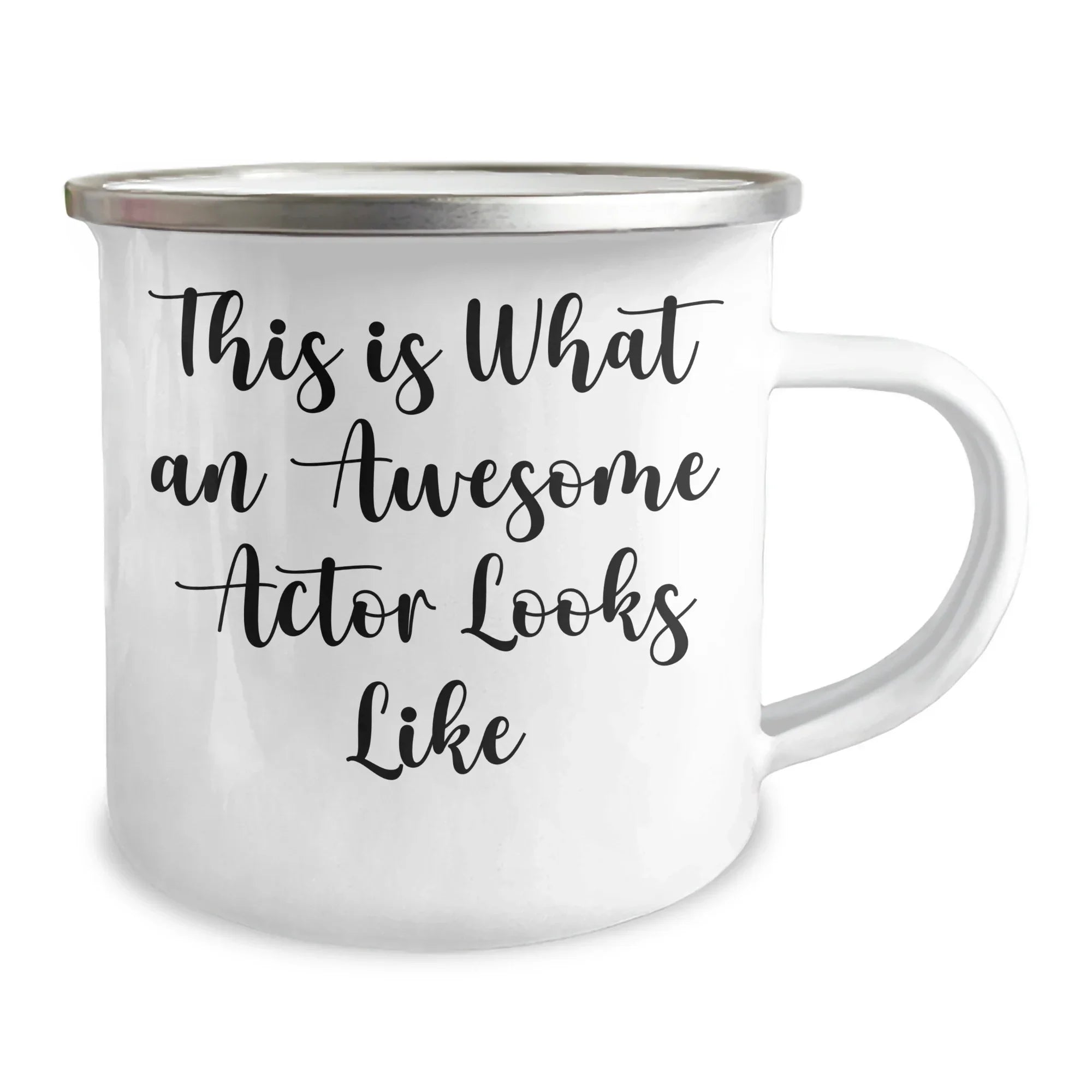 Funny Actor Gifts from Men to Awesome Actors This Is What An Awesome Actor Looks Like Camping Mug for Father's Day
