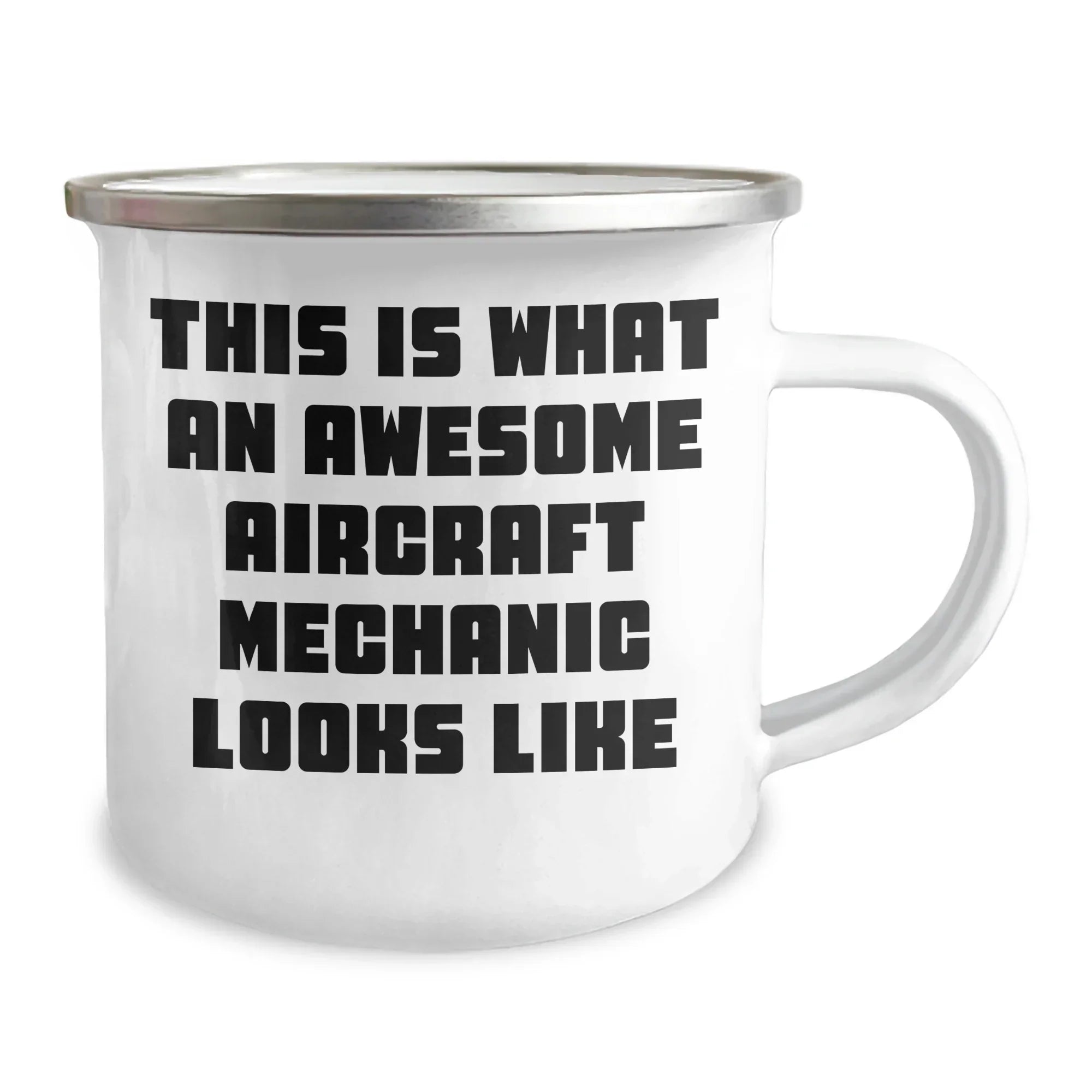 Aircraft Mechanic Gifts, Funny Camping Mug, 'This Is What An Awesome Aircraft Mechanic Looks Like', Gifts from Family, Gifts for Aircraft Mechanic, Father's Day Unique Gifts