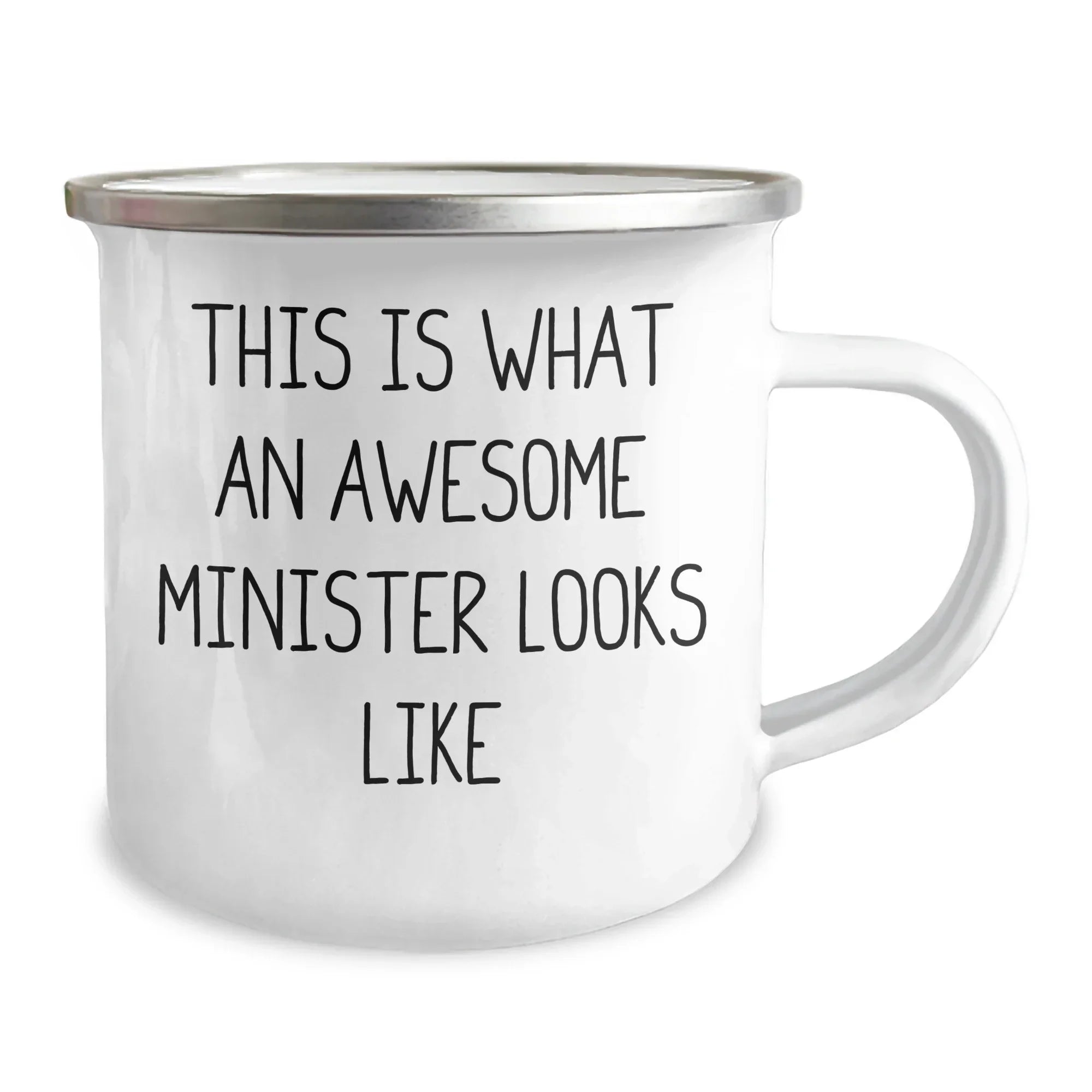 Funny Minister Gifts for Men, This Is What an Awesome Minister Looks Like, Camping Mug for Father's Day, Gifts from Men to Ministers