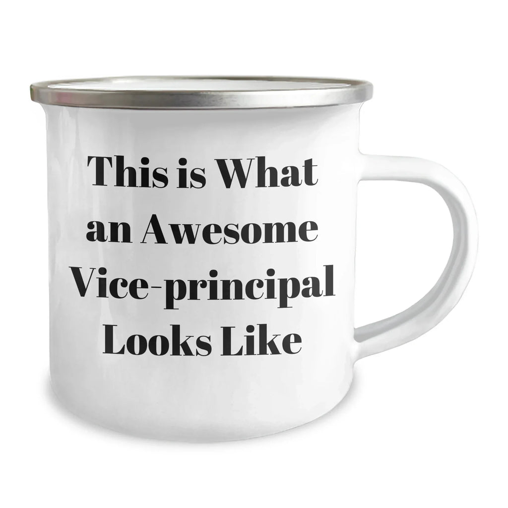 Vice-principal Gifts, Funny Quote Camping Mugs, Gifts from Men to Vice-principal, Perfect Father's Day Unique Gifts for Vice-principals