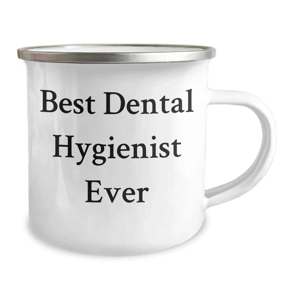 Dental Hygienist Gifts for Men, Funny Camping Mug Best Ever, Gift from Family, Father's Day Unique