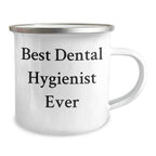 Dental Hygienist Gifts for Men, Funny Camping Mug Best Ever, Gift from Family, Father's Day Unique