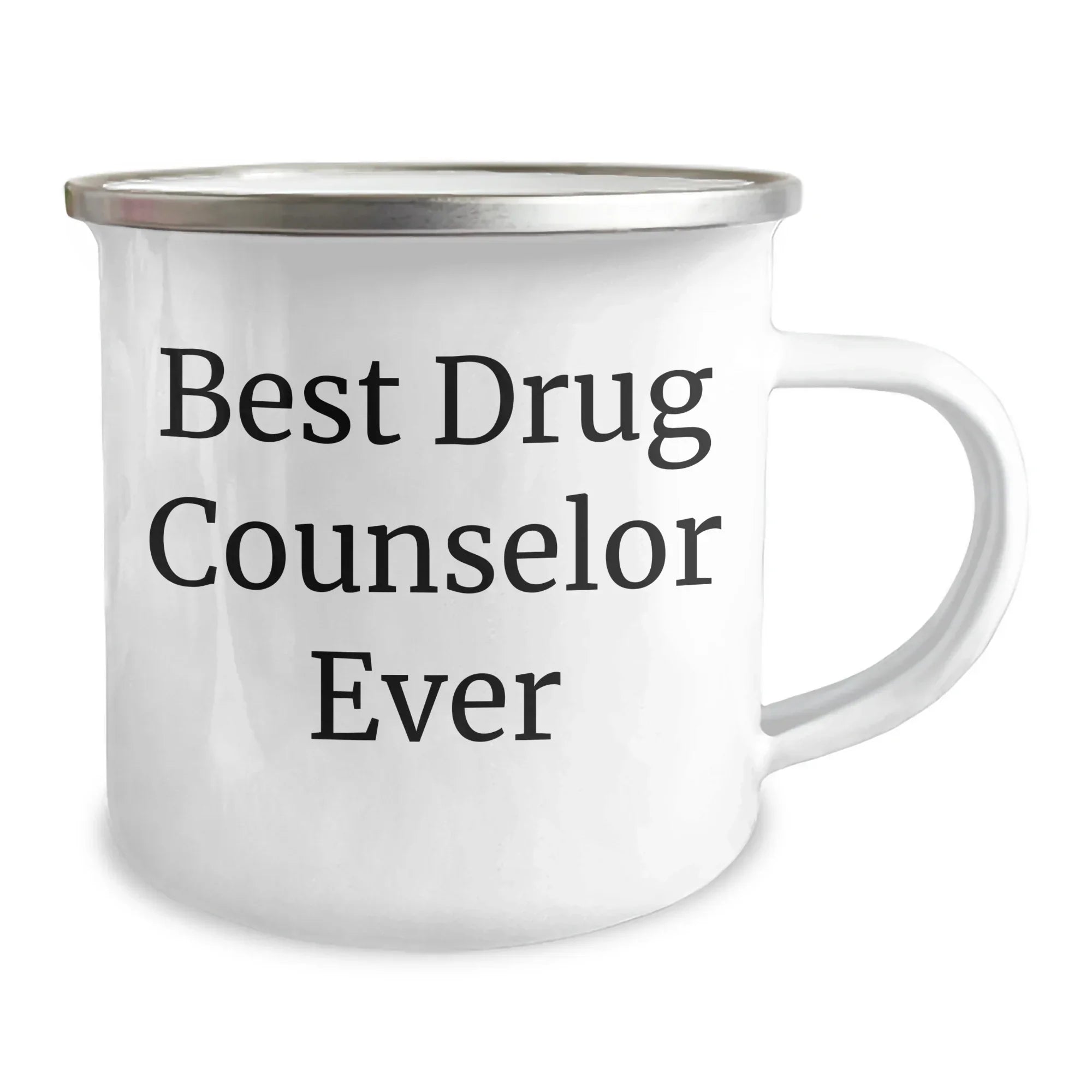 Funny Drug Counselor Gifts from Men for Drug Counselor - Best Ever Massage Mug, Father's Day Unique Gifts, Camping Mug for Men, Funny Quote
