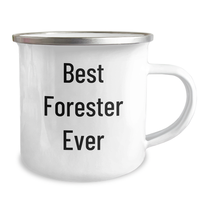 Funny Forester Camping Mug Gifts from Friends for Best Forester Ever on Father's Day, Camping Mug for Forester, Gift for Forester - Image 2