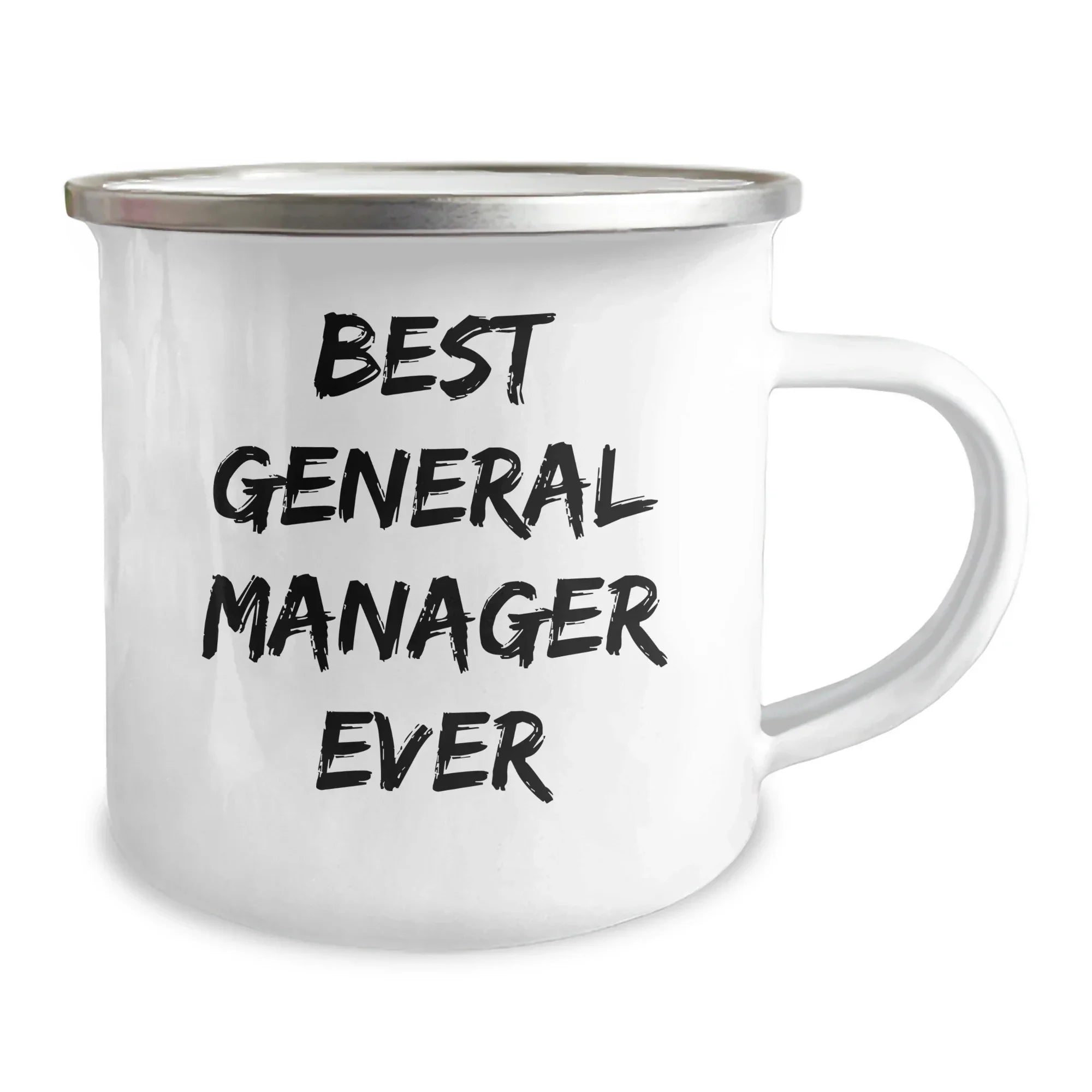 Funny General Manager Gifts for Men - Best Ever Quote, Unique Camping Mug for Graduation, 'Gifts from Friends' for Family
