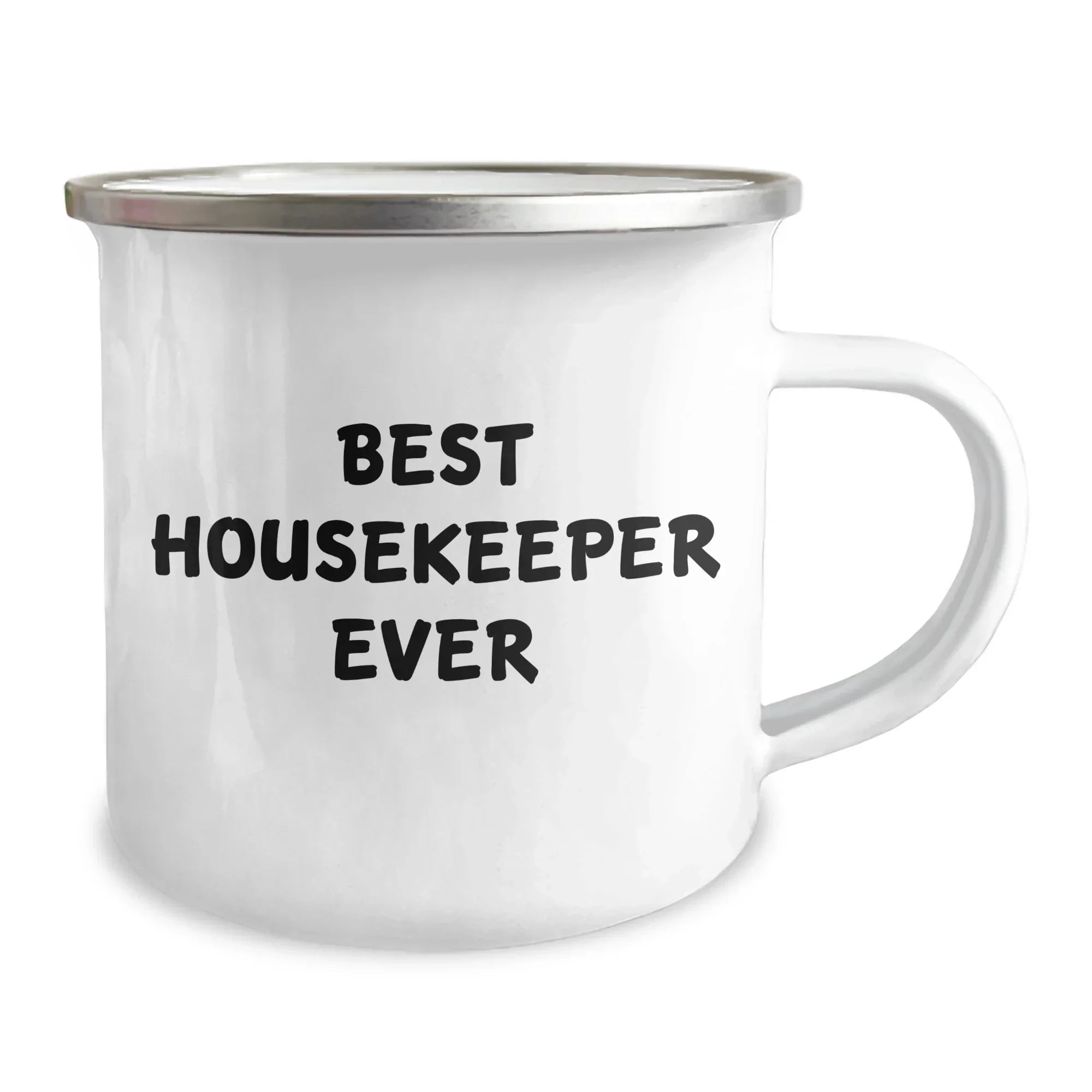 Funny Housekeeper Gifts from Friends, Best Housekeeper Ever Quote, Camping Mug, Mother's Day Unique Gifts for Her, Gifts from Family