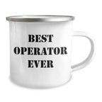 Operator's Best Friend, Funny Camping Mug for Him, Gifts from Family, Unique Father's Day Unique Gifts for Men