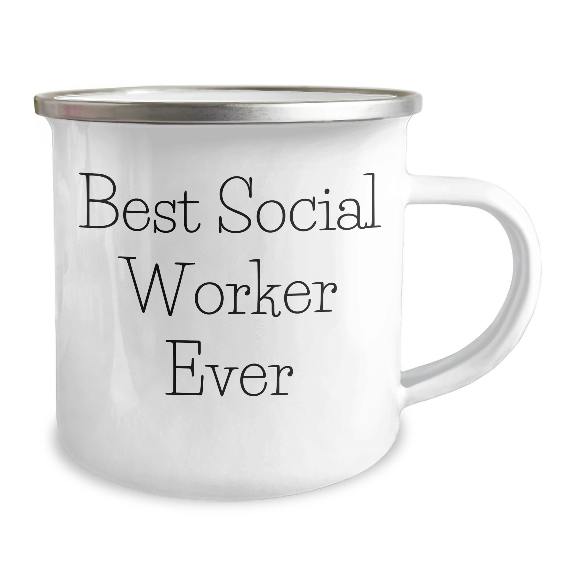 Funny Social Worker Gifts from Friends, For Best Social Worker Ever, Camping Mug for Graduation Unique Gifts - Image 2