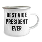 Funny Vice President Gifts, Best Vice President Ever, Camping Mug for Dad, Father's Day Unique Gifts from Friends
