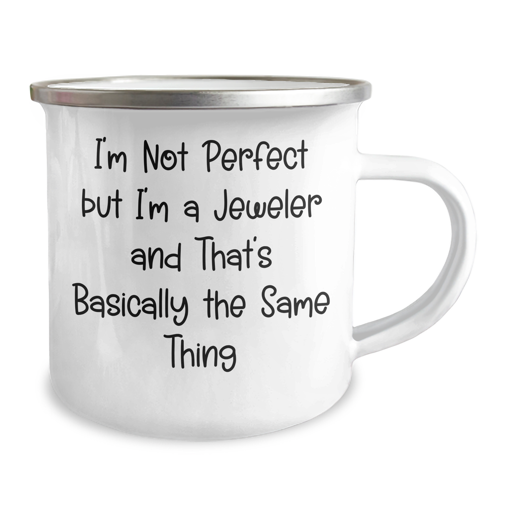 Funny Jeweler Gifts for Men from Friends - I'm Not Perfect But I'm A Jeweler And That's Basically The Same Thing Graduation Unique Gifts - Image 2
