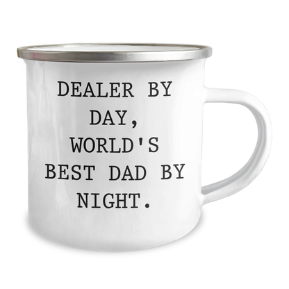Dealer Gifts, Funny Quote, Camping Mug, Graduation Unique Gifts from Men, for Dealers - Image 2