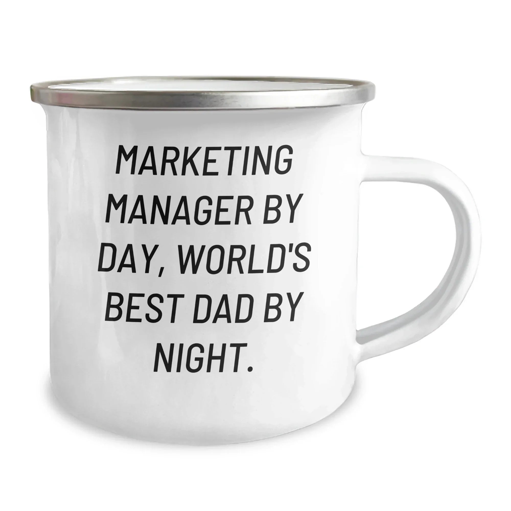 Marketing Manager Gifts, Funny Quote, Camping Mug, Gift from Mom to Marketing Manager, Father's Day Unique Gifts