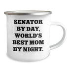 Senator Gifts, Funny Quotes, Camping Mug, Unique Father's Day Unique Gifts from Family