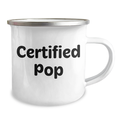 Funny Pop Camping Mug Quote Gifts from Men to Pop on Father's Day, Unique Pop Enthusiasts Gifts - Image 2