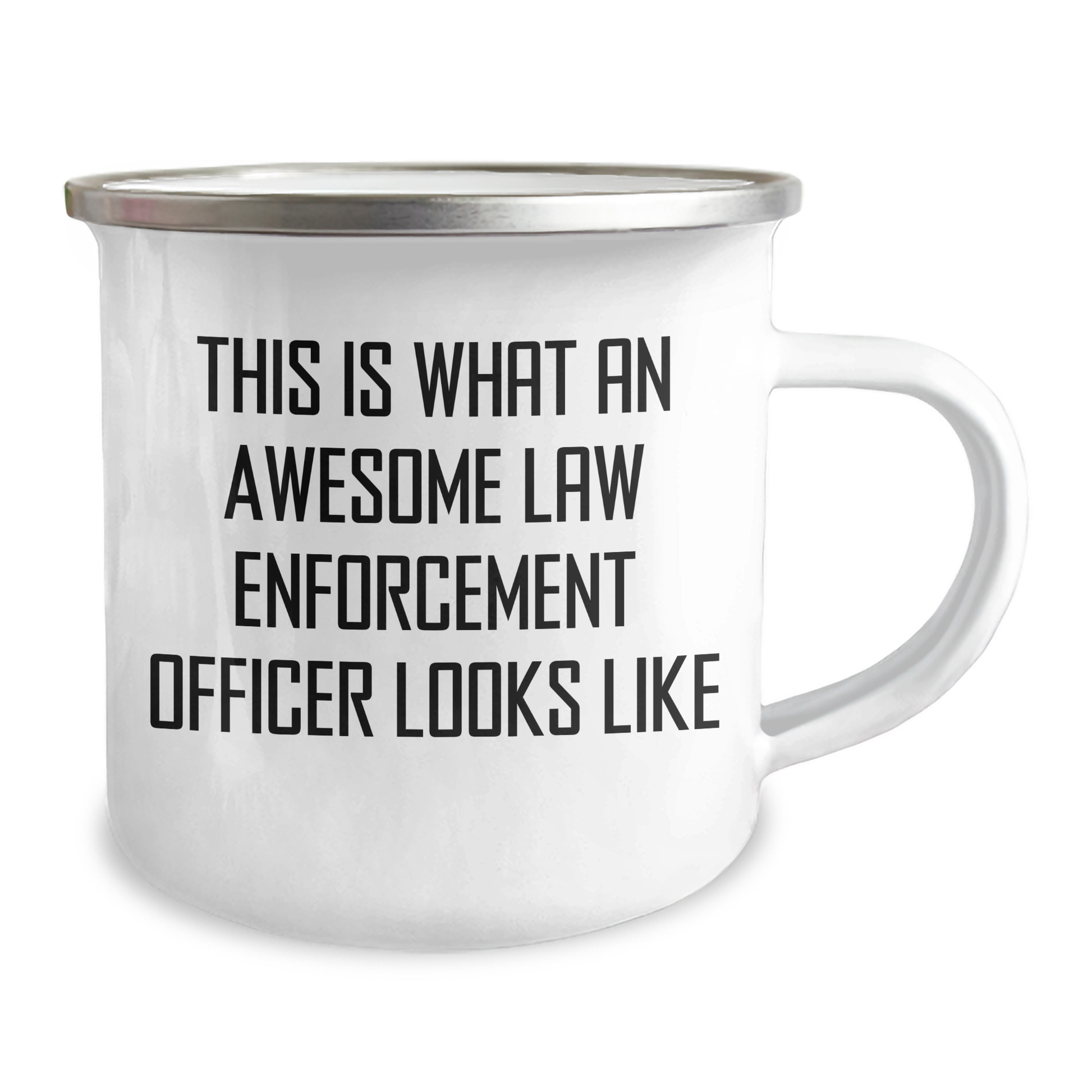 Funny Law Enforcement Officer Gifts, Camping Mug for Dad, This Is What An Awesome Law Enforcement Officer Looks Like, Father's Day Unique Gifts from Men to Law Enforcement Officer - Image 2
