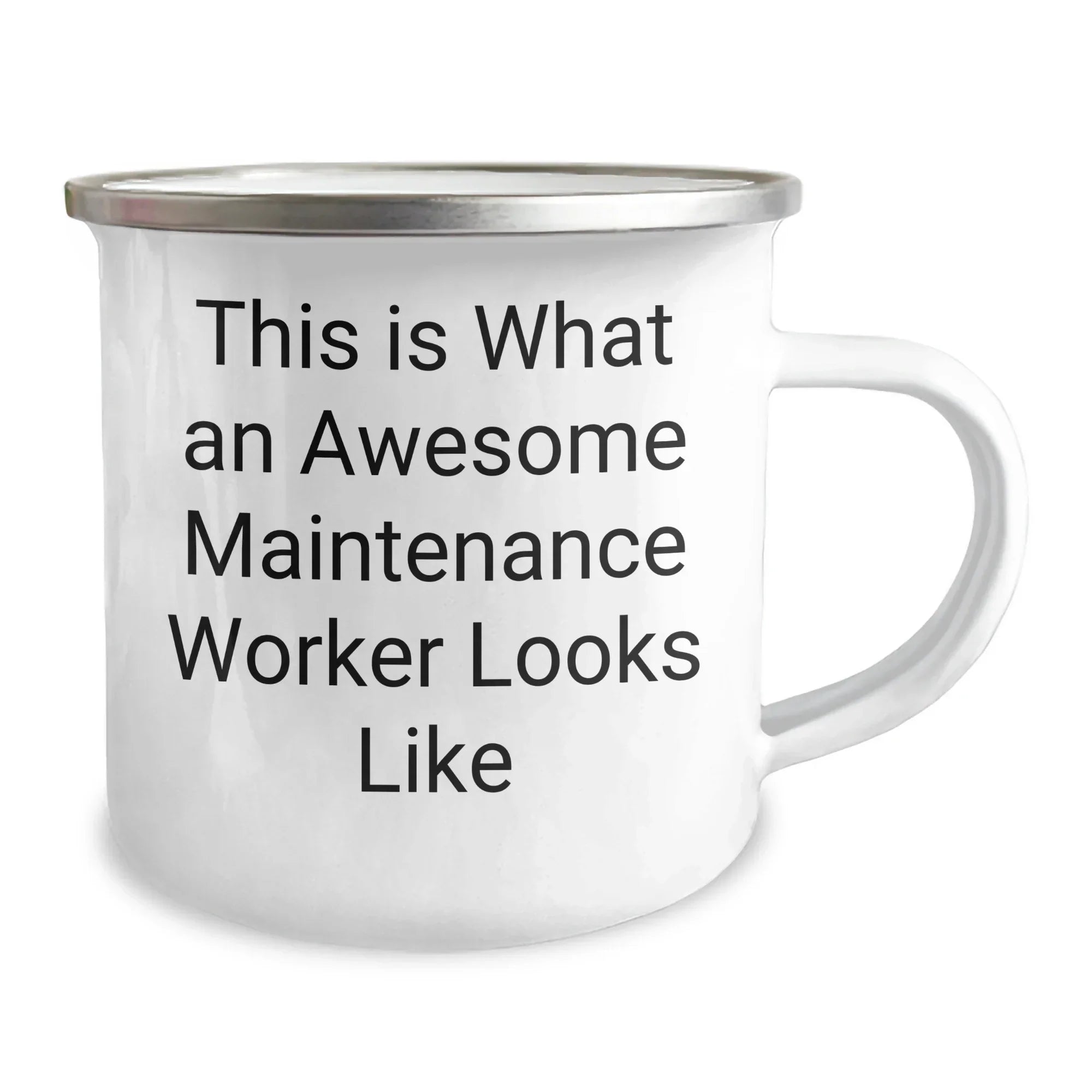 Gifts from Family, Gifts for Maintenance Worker, This Is What An Awesome Maintenance Worker Looks Like Funny Camping Mug
