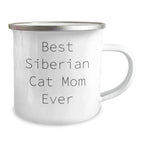Siberian Cat Lover Gifts from Best Mom Ever for Dad's Camping Adventures