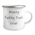 Funny Truck Driver Gifts from Friends for Mother's Day - Amazing Camping Mug