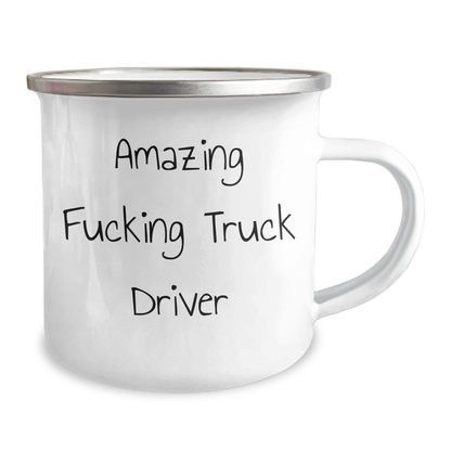 Funny Truck Driver Gifts from Friends for Mother's Day - Amazing Camping Mug - Image 2