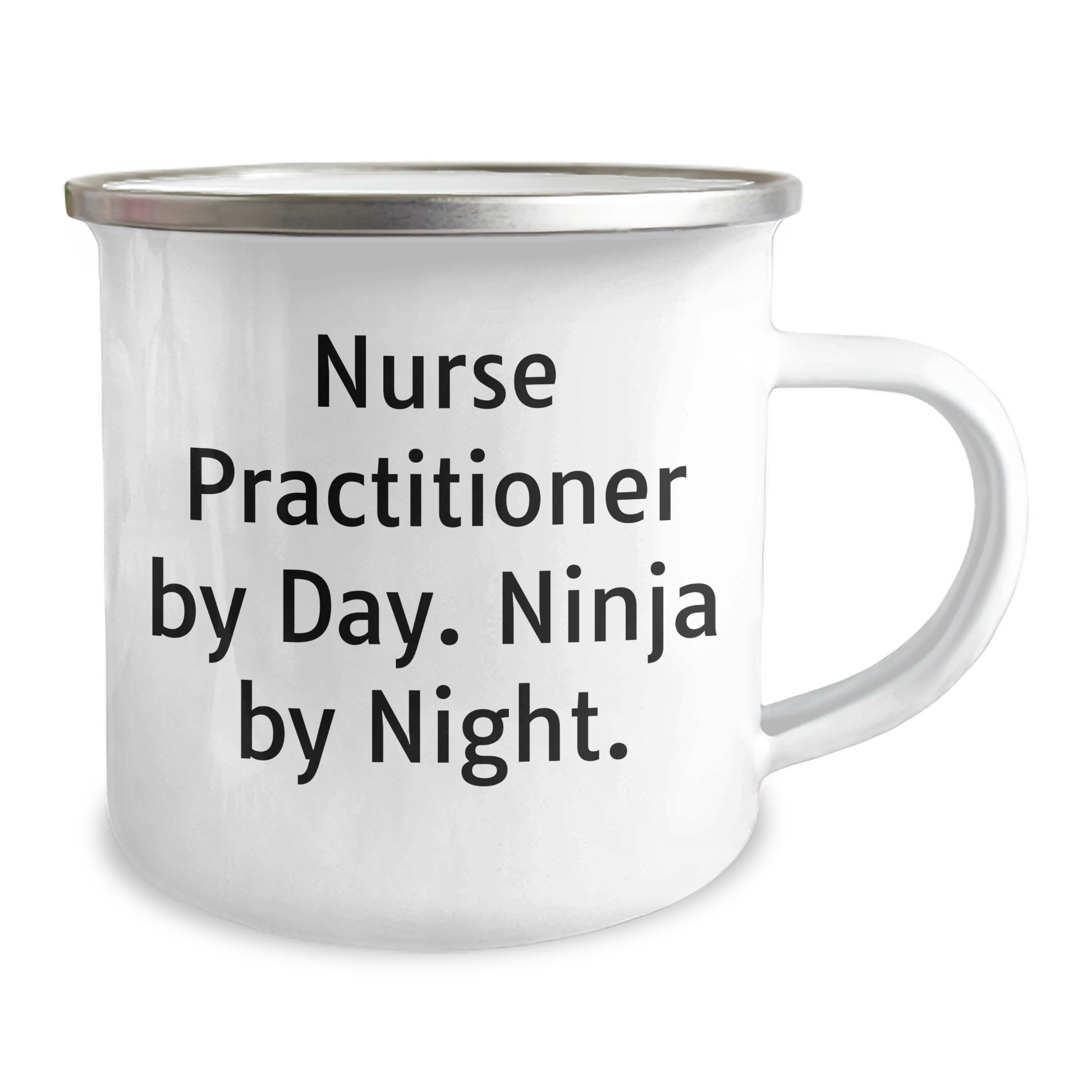 Nurse Practitioner Gifts By Day, Ninja By Night. Funny Camping Mug for Father's Day - Gifts from Family to Nurse Practitioner - Image 2