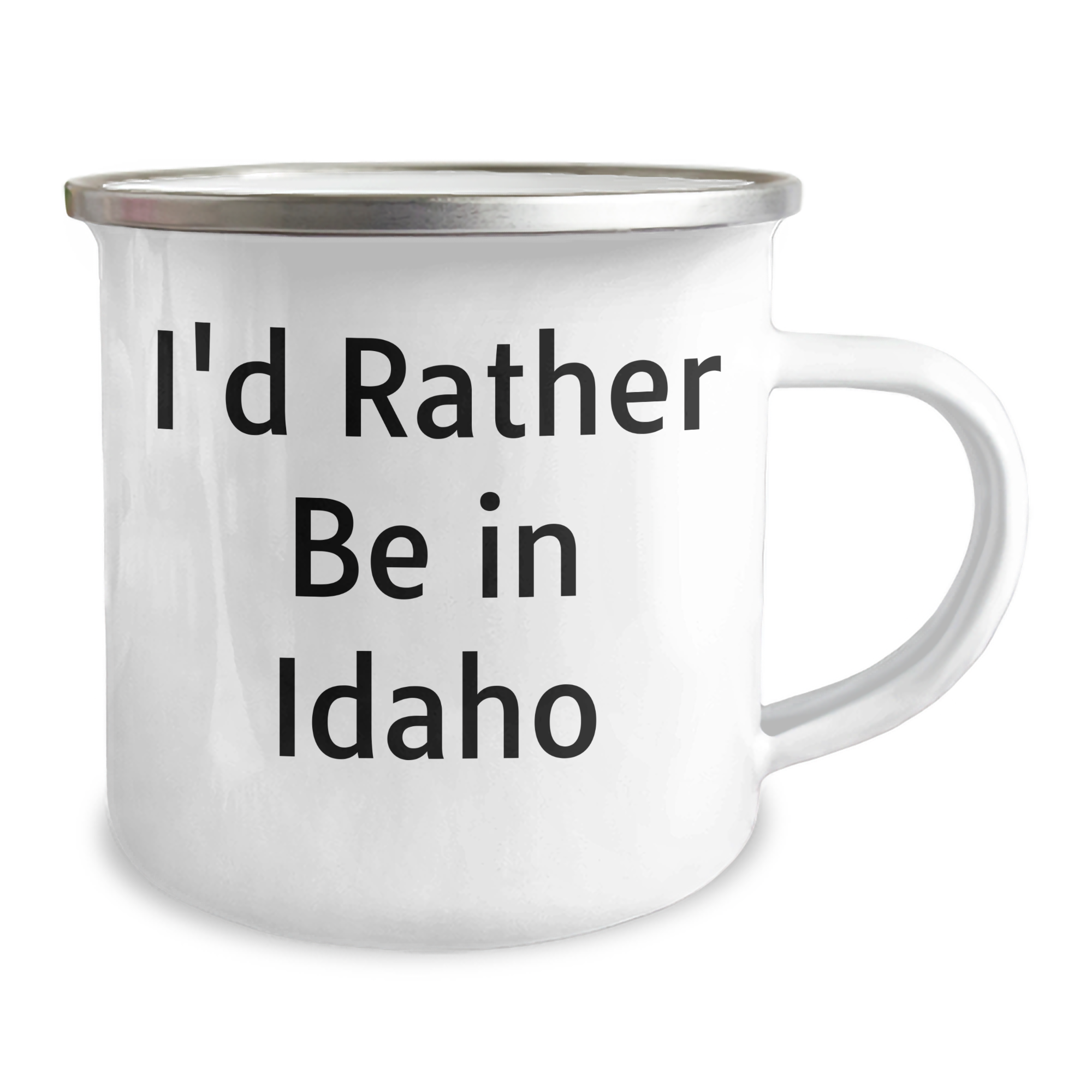 Funny Idaho Camping Mug for Dad - 'I'd Rather Be in Idaho' Gifts from Family - Unique Father's Day Present - Image 2
